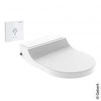 Geberit Aquaclean Tuma Comfort Toilet Seat With Wall Control Panel - Ideali